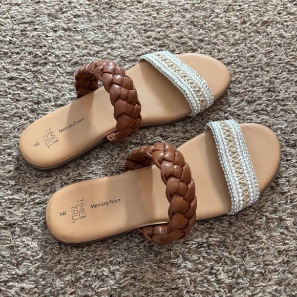 Never Worn - Time & Tru Sandals - Picture 2 of 4